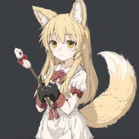 <lora:avas_jun_07-03--tsukumizu_yuu_005-095--ham_rifl_09-01:1>, 

 1girl, elbow gloves, fox ears, fox tail, gloves, hair ribbon, long hair, ribbon, tail, yellow eyes