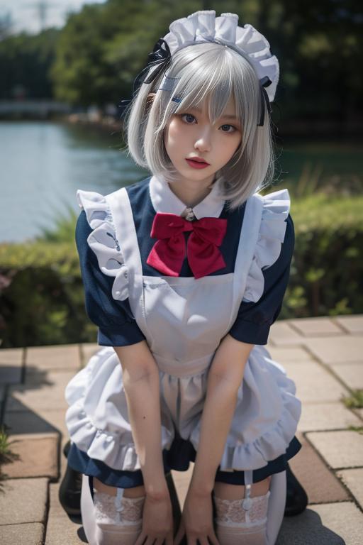 鸢一折纸 女仆装 tobiichi origami maid image by Thxx