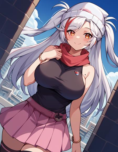 prinz eugen, prinz eugen (azur lane), white hair, long hair, orange eyes, two side up, large breasts, mole, mole on breast, streaked hair, parted bangs, antenna hair, armpit cutout, black gloves, black panties, black thighhighs, buttons, clothing cutout, double-breasted, garter straps, gloves, headgear, iron cross, long sleeves, multicolored clothes, multicolored gloves, panties, red gloves, side cutout, sideboob, thighhighs, underwear bikini, black choker, choker, cross, earrings, flag print, german flag bikini, hair ribbon, iron cross, jewelry, navel, sideboob, swimsuit, stomach, thigh strap, underboob black choker, black panties, black ribbon, black thighhighs, choker, collarbone, cross, floral print, fur trim, hair ornament, japanese clothes, kimono, long sleeves, no bra, panties, pelvic curtain, sash, side-tie panties, side slit, sideboob, sideless kimono, underwear, wide sleeves, bare shoulders, bridal gauntlets, bridal veil, cleavage, dress, flower, garter strap, headgear, jewelry, no bra, see-through silhouette, thighhighs, veil, wedding dress, white dress, white flower, white gloves, white rose, white thighhighs, ankle strap, black dress, cleavage, cross, dress, iron cross, jewelry,