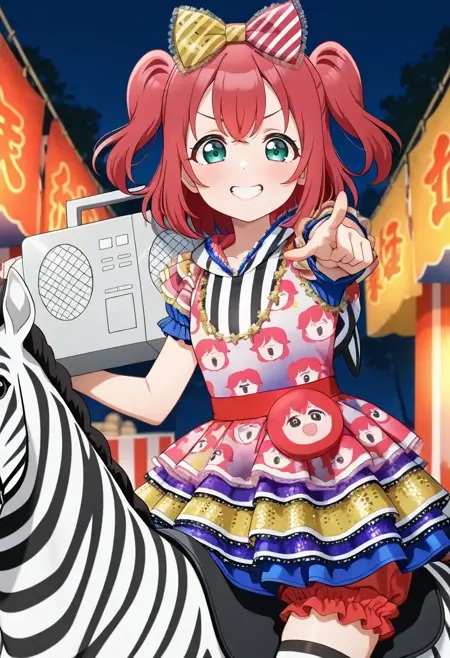 "Cotton Candy Ei-Ei-Oh!" Outfit / "コットンキャンディえいえいおー!" 衣装