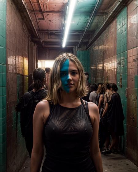 k4t3upt0nv1 (smiling:0.9) , hair flowing in the wind, (vibrant vivid colors) 
(upper body shot:1.2) 
<lora:UndergroundClub:0.55> (UndergroundClub, nightclub, underground, crowd, industrial, tiled walls, crowds, soft lighting, hard shadow, analog style, film grain:1.3)
<lora:edgHentai_Lingerie1:1.5> (edgHL,hentai_lingerie, heart)
<lora:add_detail:0.7>
 (, [art by Gerard ter Borch: (art by Casey Baugh:1.0) :15], On pale black paper, (thin sexy woman:1.3) , Bauhaus Mask made out of Concrete, Hair Clip, Hopeful, Kinetic Pointillism, split lighting, film grain, Polaroid, Circular polarizer, High quality, extremely beautiful, :1)