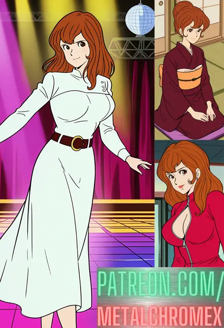 Fujiko Mine (Lupin III Part 1, 1971-72 design)