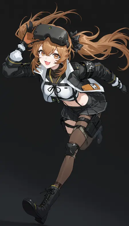 UMP9 \ Lenna\ 莱娜 (少女前线\ Girls'_frontline\ ドールズフロントライン)