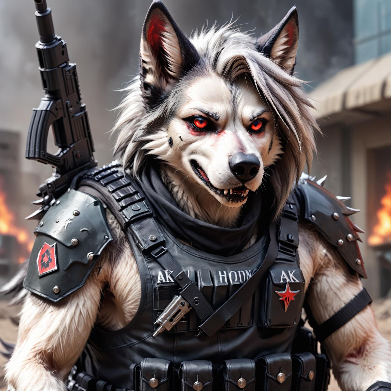 Loona / Hellhounds Realistic [LoRA] SDXL image by freek22