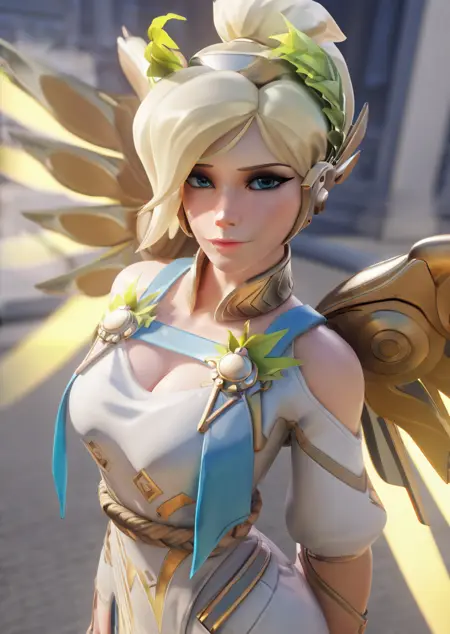 天使9套服装 _ Megcy (Overwatch) _ 9outfits_LyCORIS_NOOB