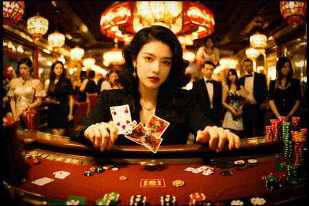 (masterpiece), (best quality), ultra high res, (raw photo:1.2), (photorealistic:1.4), highres, 8k, absurdres, jewelry,
(c4rds:1.5), (cards:1.2), (surrounded by cards:1.3), <lora:Concept - Card Tricks:0.5>
1girl,  cinematic angle, fisheye,
playing card,  casino, dress,   looking at viewer, blurry, long hair,
<lora:wongkarwai_20231005031139:0.8>  <lora:add_detail:-0.8>