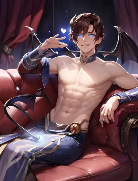 NSFW Character Change (♂) - Incubus Change - Lusting for more!