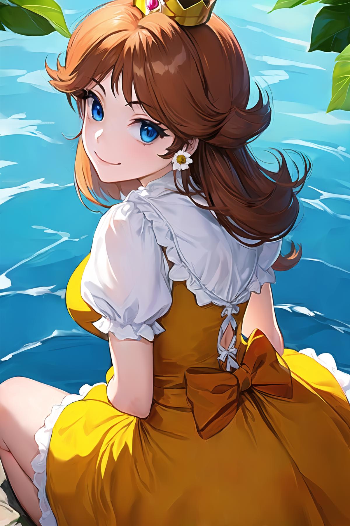 Princess Daisy (デイジー姫) - Super Mario Bros - COMMISSION image by brbm22jkbp2kfp2f