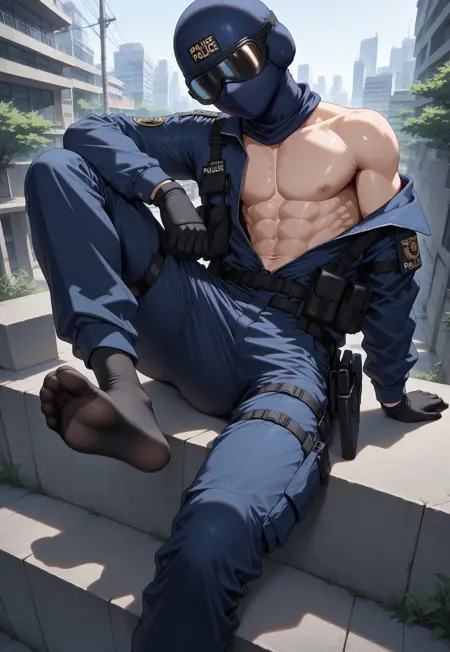 Tactical Cop (Illustrious Concept)