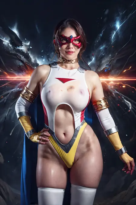 Spandexer series スパンデクサー (Realistic, Semi-realistic JAV rendition)