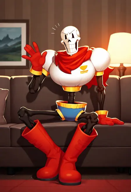 Papyrus Undertale.