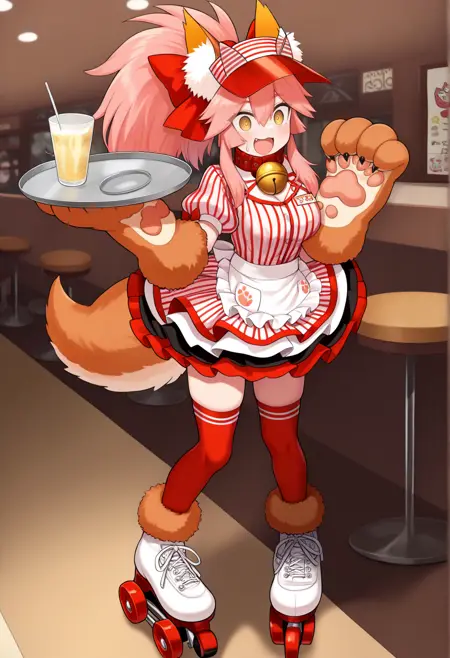 Tamamo Cat (Fate Grand Order) XL [Pony + Illustrious]