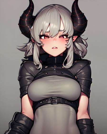 <lora:BBC-Chan:0.8>
1girl, solo, oni girl, horns