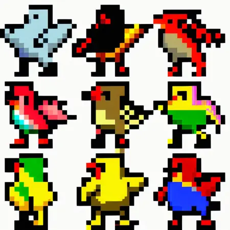 Pixel-Dust CC0 Rebild Attempt VAE