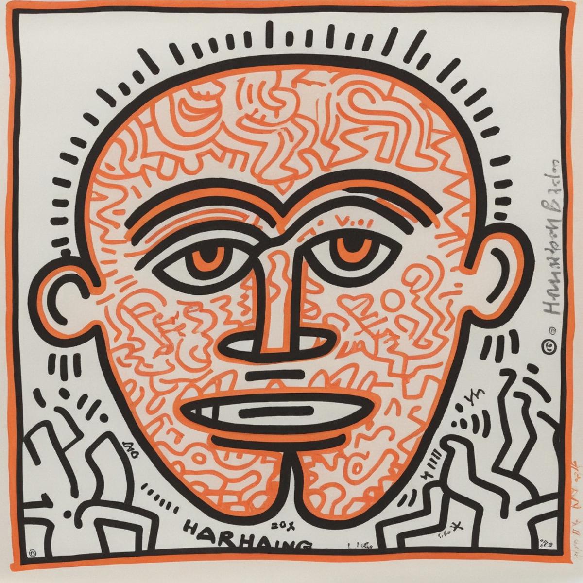 Keith Haring [LoRA SDXL] image by flisbonwlove