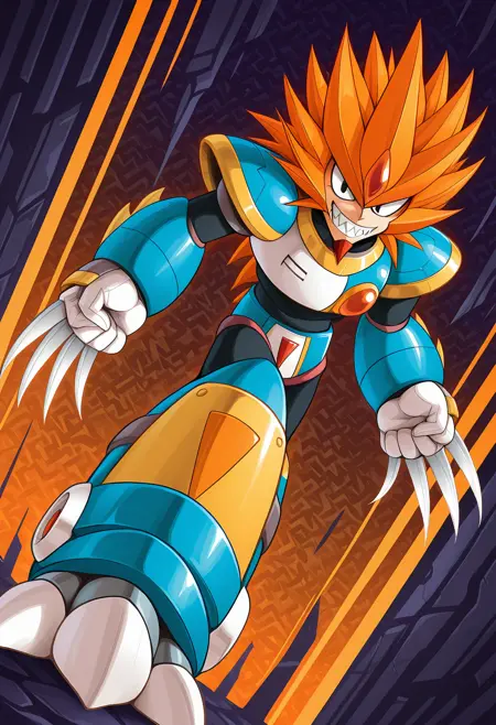 DWN-054 Slash Man - Megaman 7 - ILXL