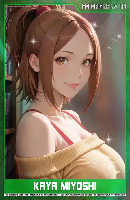 KizukiAi - Bakuman - Miyoshi Kaya [SD1 - Original V1.5]