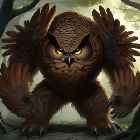 Magic creatures: Owlbears! SDXL1.0
