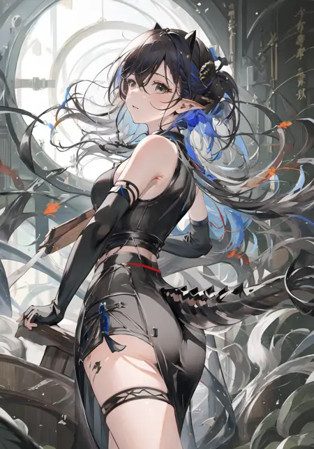 Arknights Blacknight | 明日方舟 夜半