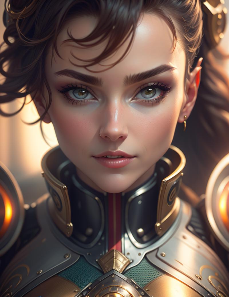 LadyRa/ Fantasy/ woman in armor image by Kotoshko