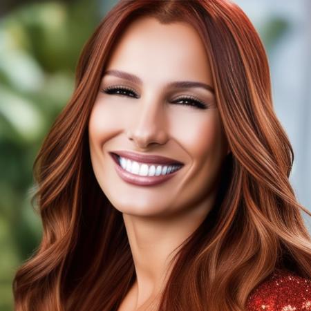 portrait photo of woman (pampita:1) without smile,  red hair, high detailed face, <lora:pampita:0.85>  <lyco:locon_perfecteyes_v1_from_v1_64_32:0.85>