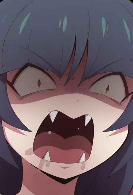 Jashin-chan Ugly Face - Concept