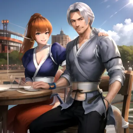 Brad Wong x Kasumi (Dead or Alive)