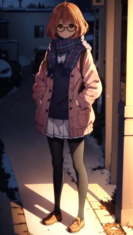 栗山未来(冬装围巾,偶像服,本体,运动装)_Kuriyama Mirai(sharem outfit,own,Winter clothes scarf,track suit)
