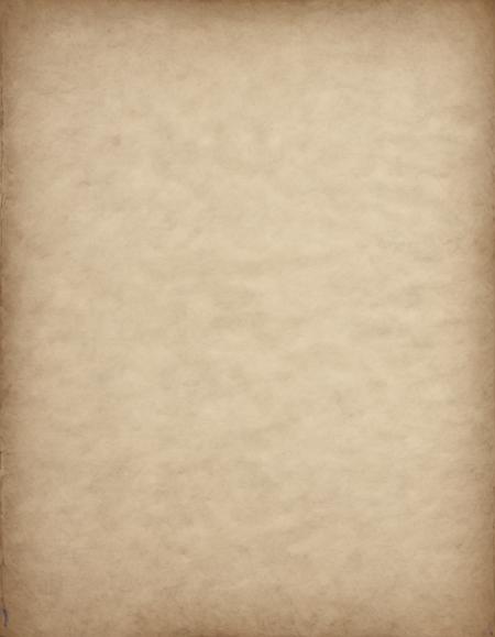 a blank sheet of parchment