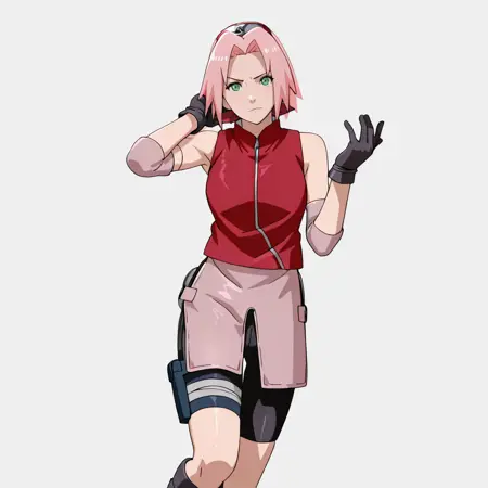 Sakura Haruno (Naruto Shippuden) - LoRA Illustrious [NSFW Support]