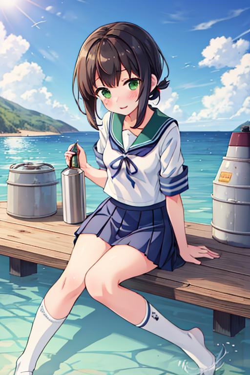 fubuki/吹雪/吹雪 (Kantai Collection) image by Yumakono