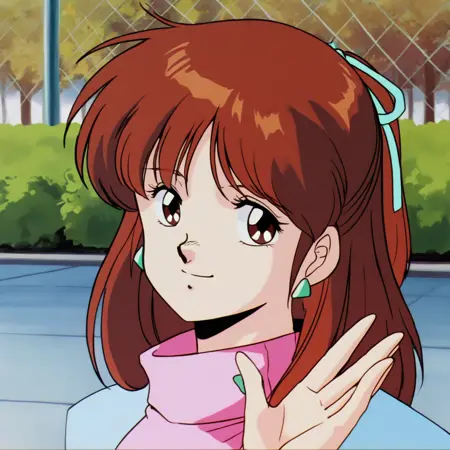 アニス・ファームとヒロピン網(超音戦士ボーグマン,1988)/Anice Farm with a electric shock net(Sonic Soldier Borgman)