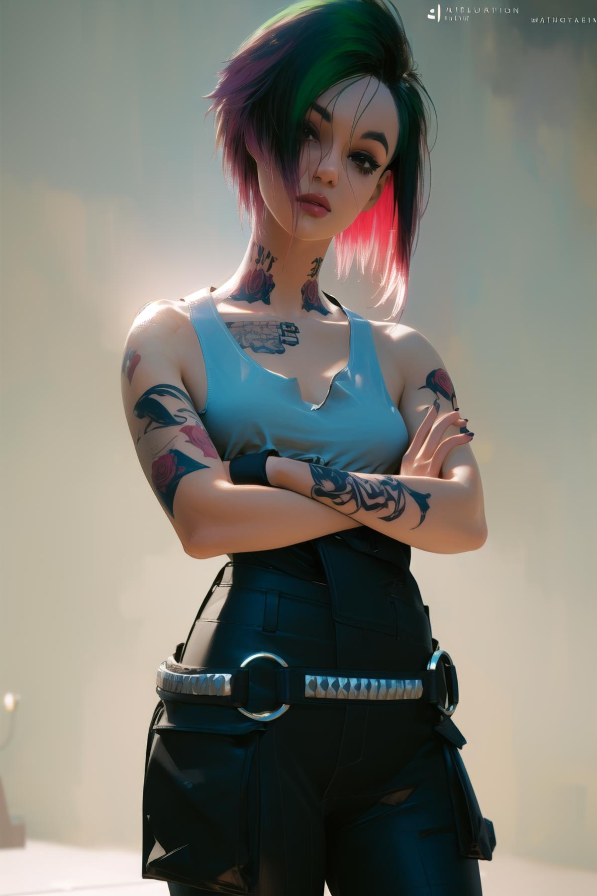 Judy Alvarez (cyberpunk 2077) image by Wolfdua