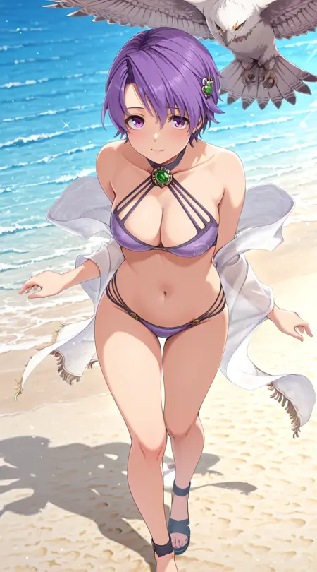 Klaudia von Auslese(Akatsuki no Kiseki Swimsuit)