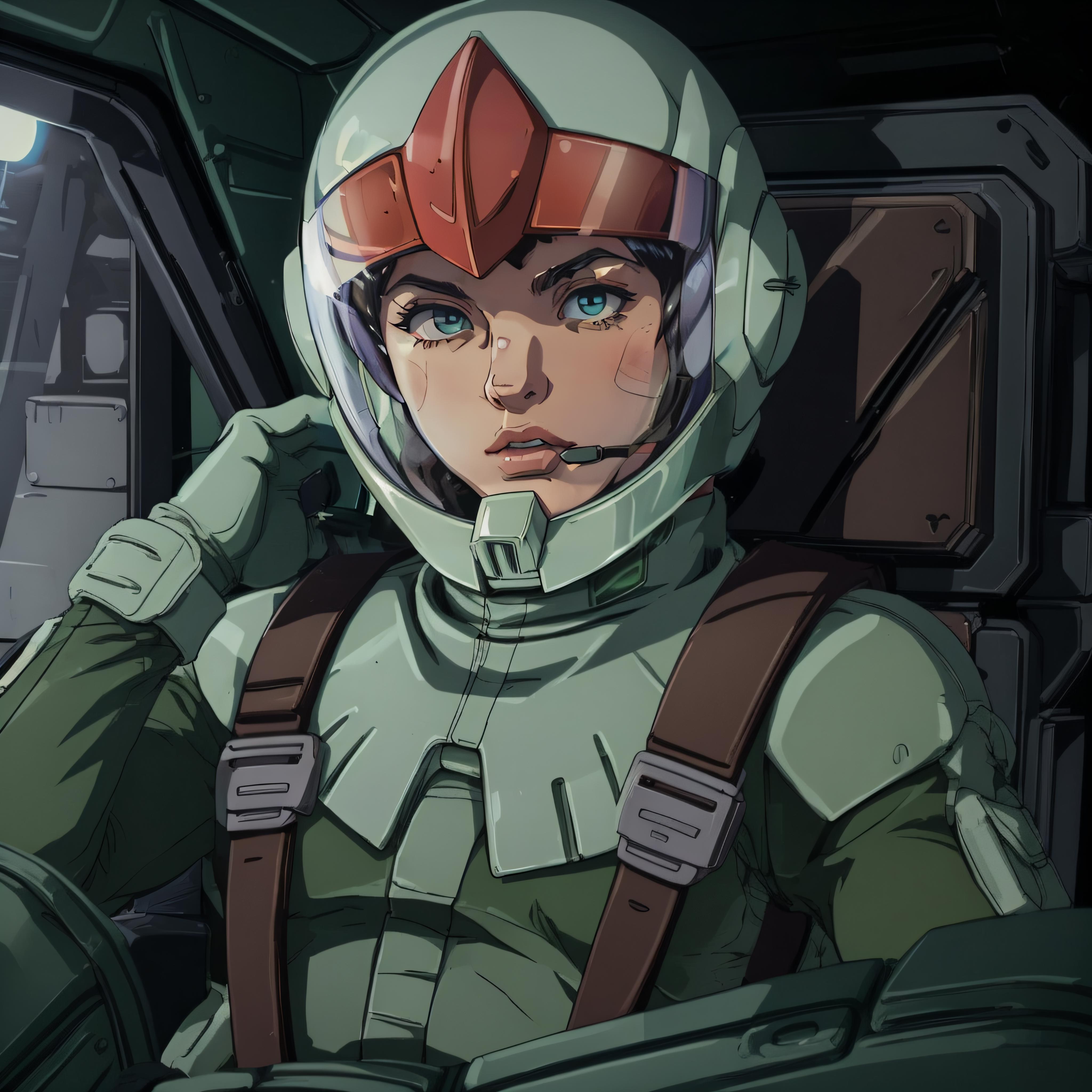 Zeon Pilot (Mobile Suit Gundam) image by RubiWanJinn