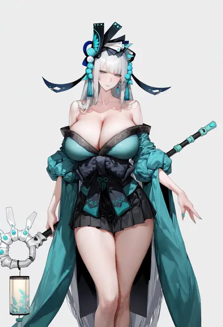 青行灯(阴阳师)丨aoandon(onmyoji)丨青行燈 (陰陽師)