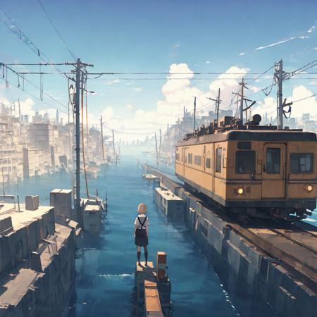 Submerged ruins XL / 水没都市XL v1.0