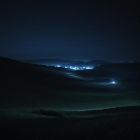 Landscape, night, no human