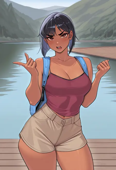 Dora the Explorer - Waffle Style