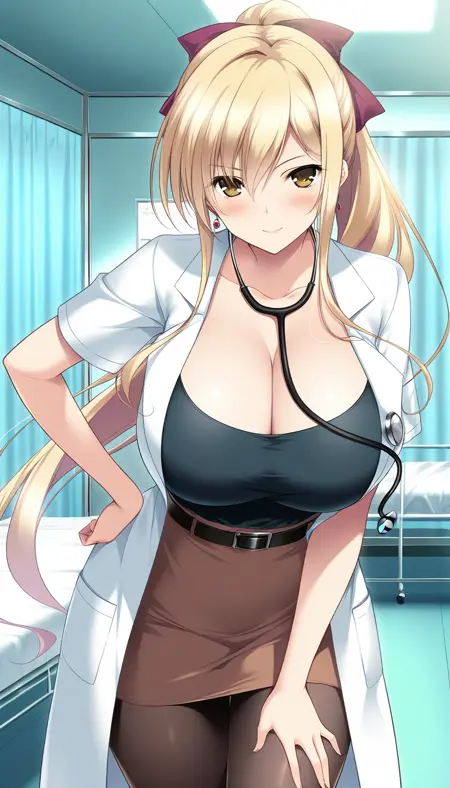 葉山理咲 illustrious Hayama_Risa (Yobai Suru Shichinin no Harame)