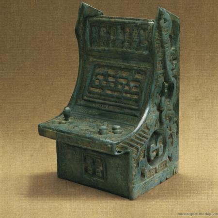 [<lora:sanxingdui-000005:1:lbw=ALL> , sanxingdui:robot:0.8], simple background, masterpiece, best quality,  green