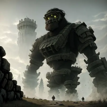 Shadow of the Colossus Aesthetics