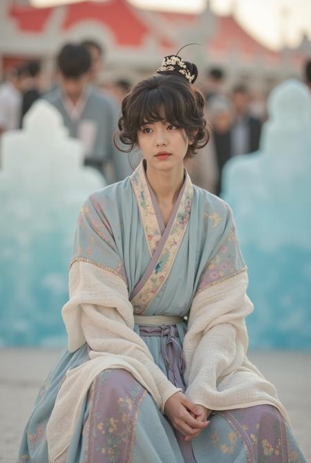Hanfu traditional Chinese clothing V1