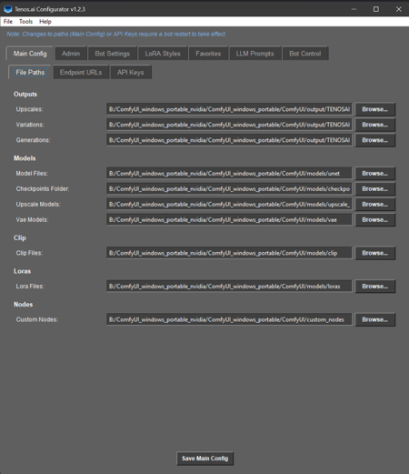 Tenos-Bot: ComfyUI API Discord Bot for Flux & SDXL Image Generation v1.2.3