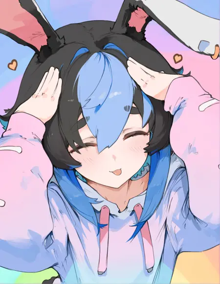 [LoKr][Concept] Ah..Eto...Bleh! [for Illustrious based models]