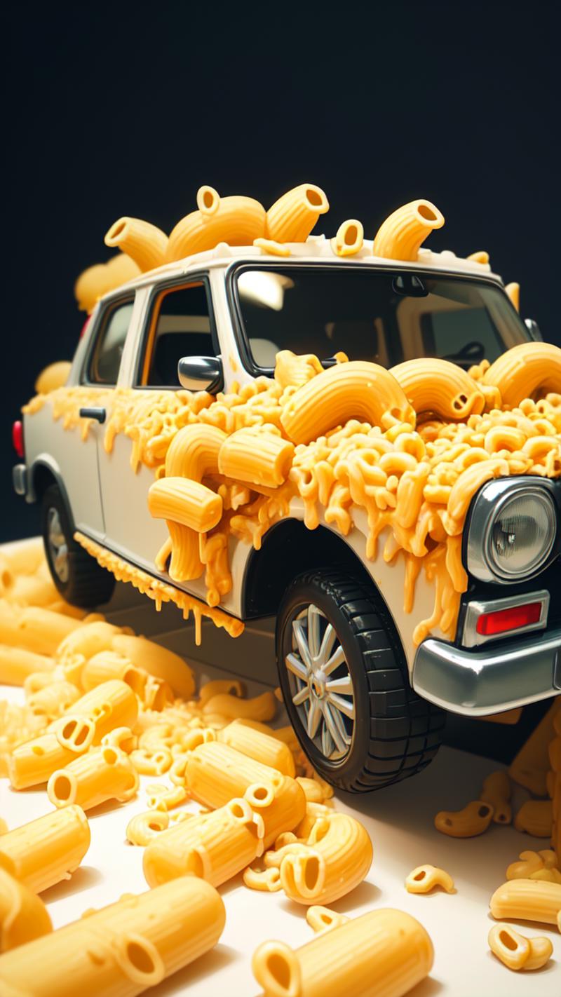 Cheesy Macaroni - Style image by ImJohnJohn