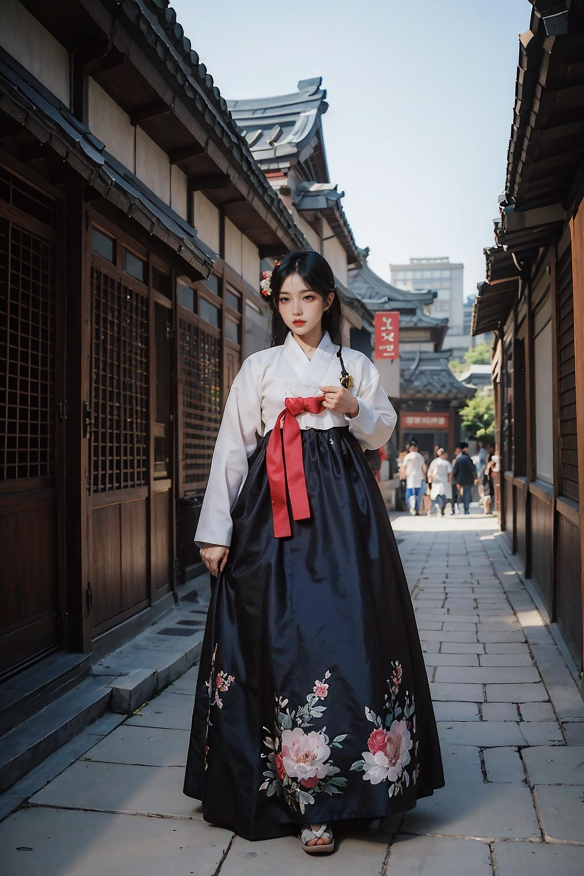 Female Noble Class Hanbok - Korea Clothes image by BWING