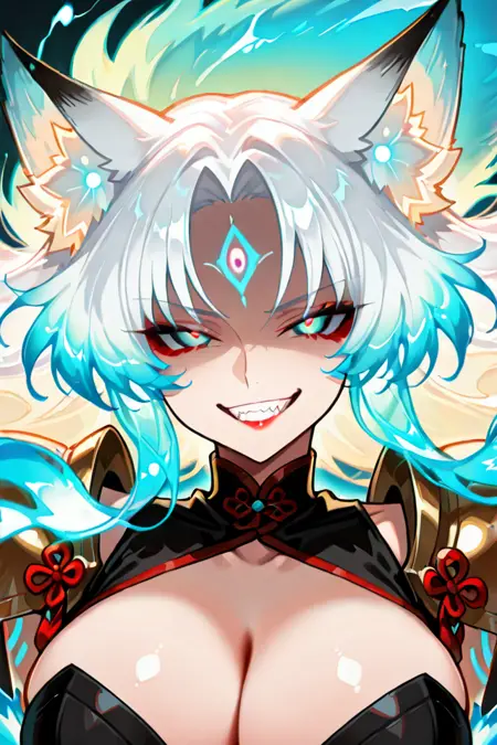 Kuroka Fox Girl -Illustrious - Apex_Ai