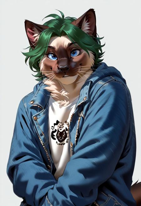Siamese Cat for PonyXL V1