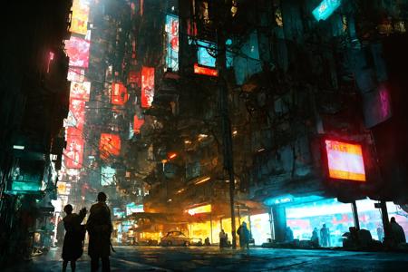 (masterpiece:1.2),best quality,high resolution,unity 8k wallpaper,(illustration:1),sci-fi style,City,Spaceship,Huge city,Night,Neon Light,Cyberpunk,